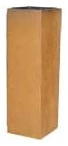 Metal Vase Squire Big 30x30x97
